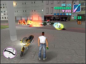 Po pewnym czasie okaże się, że musisz troszkę pobiegać po okolicy, by znaleźć nowe grupki - Numer 18 Rampage - Grand Theft Auto: Vice City - poradnik do gry