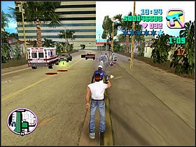 Stojąc w miejscu grupki szybko zdejmą Cię zanim Ty zdążysz zdjąć ich - Numer 24 Rampage - Grand Theft Auto: Vice City - poradnik do gry