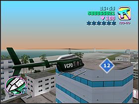 Odszukaj wysoki, biały budynek w niebieskie paski - Numer 11-15 Hidden Packages - Grand Theft Auto: Vice City - poradnik do gry