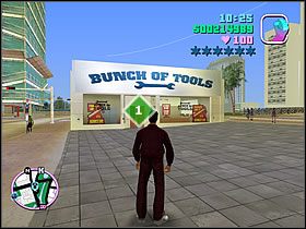 Bunch of Tools - Numer 1-5 Shops - Grand Theft Auto: Vice City - poradnik do gry