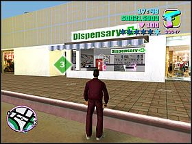 Dispensary #1 - Numer 1-5 Shops - Grand Theft Auto: Vice City - poradnik do gry