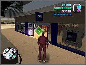 Gash - Numer 1-5 Shops - Grand Theft Auto: Vice City - poradnik do gry