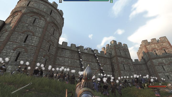 W trakcie oblężenia pomagaj swoim żołnierzom. - M&B 2 Bannerlord: Jak atakować zamki i miasta? (Oblężenia) - Mount and Blade 2 Bannerlord - poradnik do gry