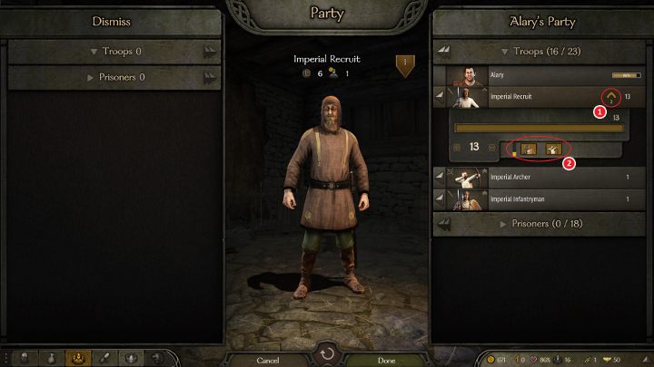 Często będziesz musiał decydować o drodze rozwoju danego żołnierza. - M&B 2 Bannerlord: Oddział - dowodzenie, zarządzanie - Mount and Blade 2 Bannerlord - poradnik do gry
