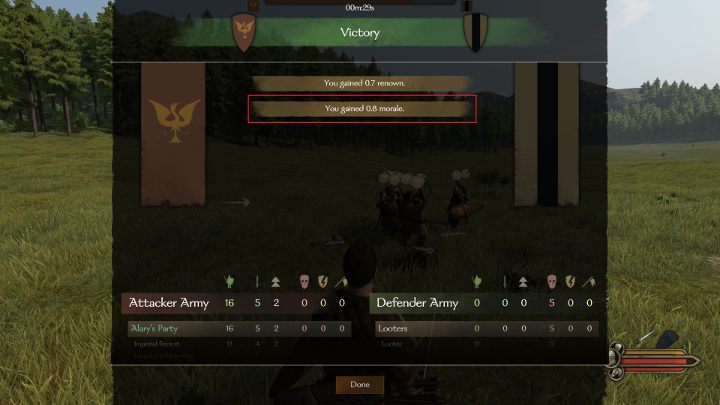 Każde zwycięstwo zwiększa morale. - M&B 2 Bannerlord: Oddział - dowodzenie, zarządzanie - Mount and Blade 2 Bannerlord - poradnik do gry