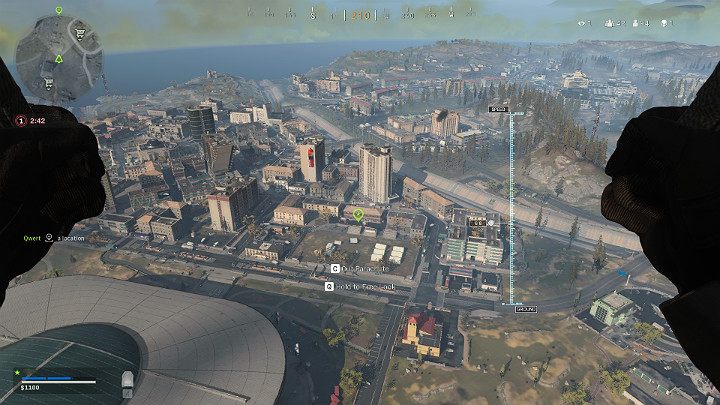 W Call of Duty Warzone ląduje się znacznie ciężej nić w innych grach Battle Royale - Warzone: Porady na start - Call of Duty Warzone - poradnik do gry