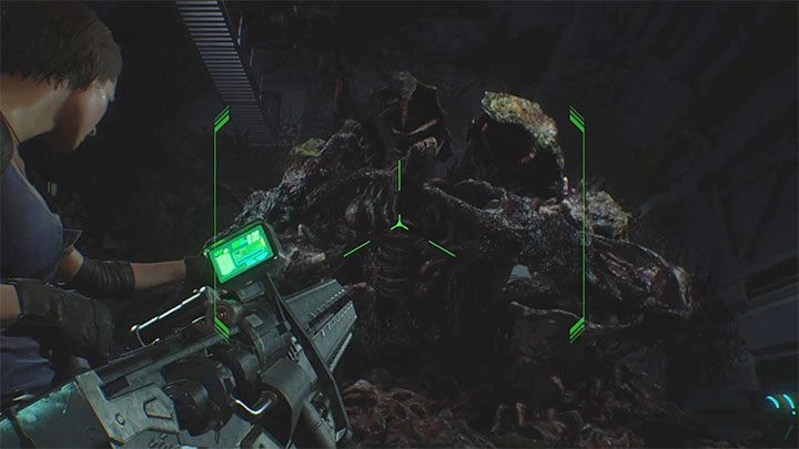Oddaj strzał z railguna w stronę Nemesisa - Resident Evil 3: Nemesis, boss finałowy - Resident Evil 3 - poradnik do gry