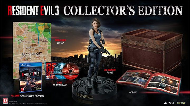 2) Edycja kolekcjonerska - w jej skład wchodzą - Resident Evil 3 - poradnik do gry