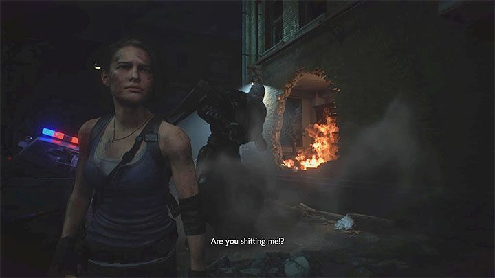 Wariant 2 - Spotkania z Nemesisem w trakcie eksploracji Raccoon City - Resident Evil 3: Nemesis - główny antagonista - Resident Evil 3 - poradnik do gry