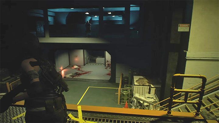 Po wejściu do magazynu wyrusz prosto - Resident Evil 3: Zagadka z odnalezieniem bezpieczników w magazynie - Resident Evil 3 - poradnik do gry
