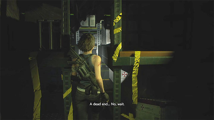 Idź dalej prosto - Resident Evil 3: Zagadka z odnalezieniem bezpieczników w magazynie - Resident Evil 3 - poradnik do gry