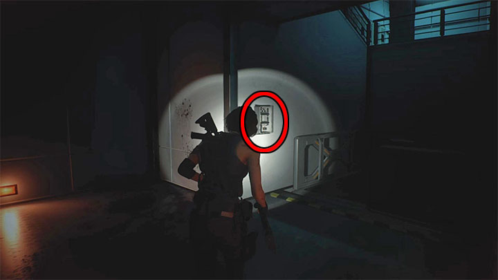 Pobiegnij w stronę windy - skrzynka jest na lewo od niej - Resident Evil 3: Zagadka z odnalezieniem bezpieczników w magazynie - Resident Evil 3 - poradnik do gry