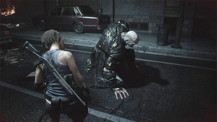 Oto kilka ogólnych podpowiedzi jak zachować się po pojawieniu Nemesisa - Resident Evil 3: Śródmieście - druga wizyta solucja, opis przejścia - Resident Evil 3 - poradnik do gry