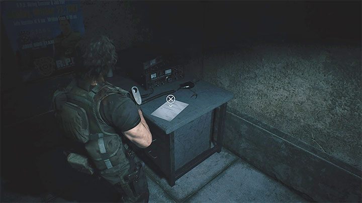 1 - Resident Evil 3: Komisariat policji sekrety, znajdźki - Resident Evil 3 - poradnik do gry