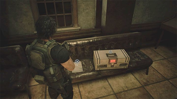 Notatka jest w recepcji Reception sąsiadującej z głównym holem Main Hall - Resident Evil 3: Komisariat policji sekrety, znajdźki - Resident Evil 3 - poradnik do gry