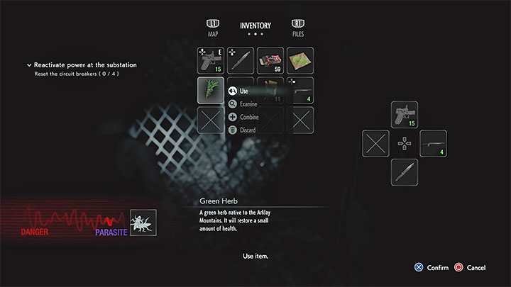 Zainfekowana Jill wolno się porusza i stan ten jest dodatkowo symbolizowany przez czerwoną otoczkę i żyły na obrzeżach ekranu - Resident Evil 3: Pasożyt - jak się go pozbyć? - Resident Evil 3 - poradnik do gry