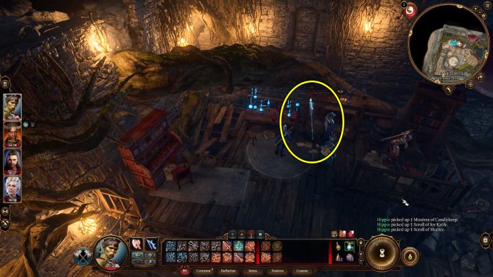 Zjedźcie do piwnicy i przeszukajcie wszystkie półki z książkami - Baldurs Gate 3: Podmrok (Underdark) w BG3 - opis przejścia - Baldurs Gate 3 - poradnik do gry