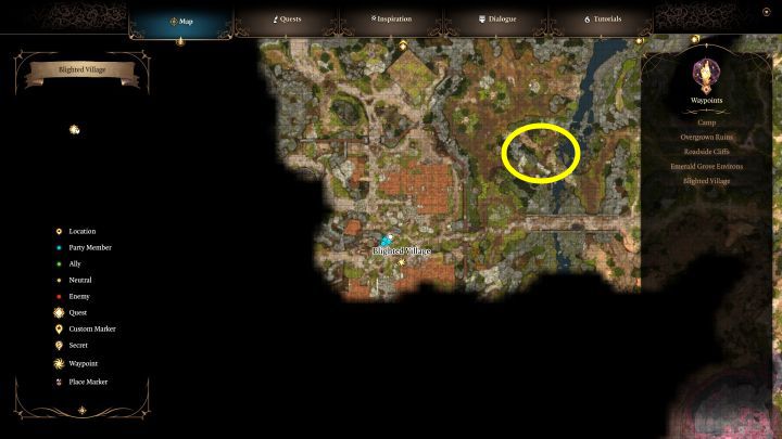 2 - Baldurs Gate 3: Zagadka skrzyni Selune obok legowiska sowodźwiedzia - Baldurs Gate 3 - poradnik do gry