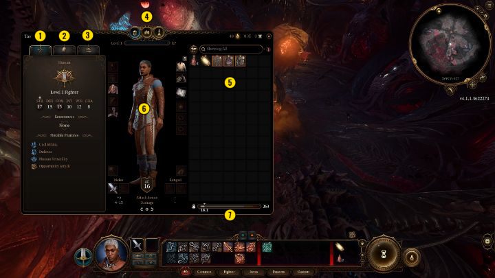 1 - Baldurs Gate 3: Interfejs - Baldurs Gate 3 - poradnik do gry