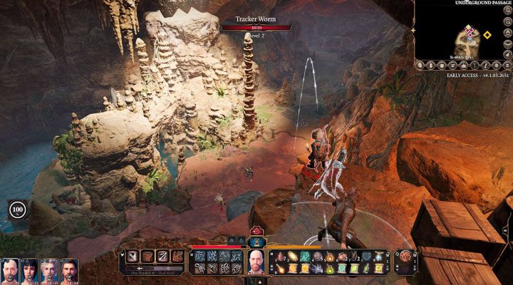 W lochu możecie przede wszystkim spotkać grupę goblinów dowodzonych przez Findala - Baldurs Gate 3: Szmaragdowy Gaj (Emerald Grove) mapa - gaj druidów w BG3 - Baldurs Gate 3 - poradnik do gry