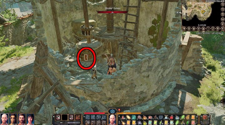 Wiatrak - Baldurs Gate 3: Mapa Opuszczona wioska (Blighted Village) w BG3 - Baldurs Gate 3 - poradnik do gry