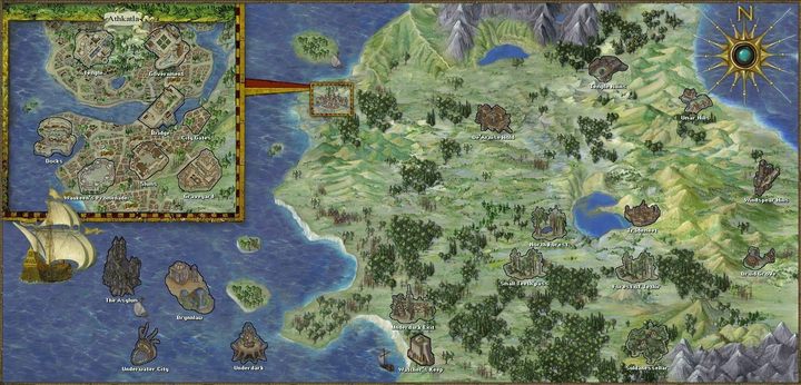 Kupiecka kraina granicząca od północy z Wybrzeżem Mieczy - Baldurs Gate 3: Świat gry - uniwersum - Baldurs Gate 3 - poradnik do gry