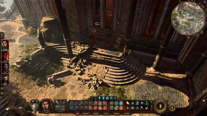 Drogą do środka okażą się rozbite okna na lewo od wejścia - Baldurs Gate 3: Gdzie jest Szkółka Yllek? - Baldurs Gate 3 - poradnik do gry