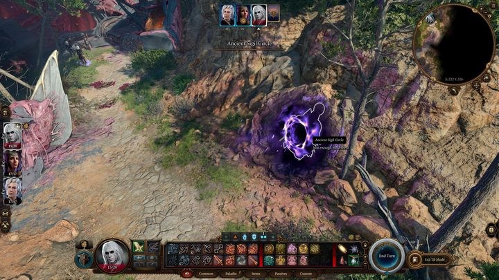 Na wschód od pomieszczenia z umierającym łupieżcą, przy ścieżce obsianej zwłokami goblinów, znajdziecie fioletowy portal - Baldurs Gate 3: Usunięcie pasożyta - solucja, opis przejścia - Baldurs Gate 3 - poradnik do gry