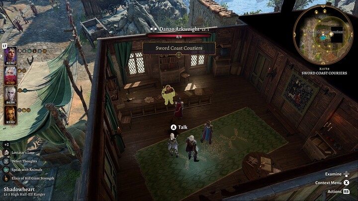 Po przyjęciu zadania, weźcie Galea do drużyny i ruszajcie do świątynii Open Hand na dach - Baldurs Gate 3: Znajdź zaginione listy - Baldurs Gate 3 - poradnik do gry