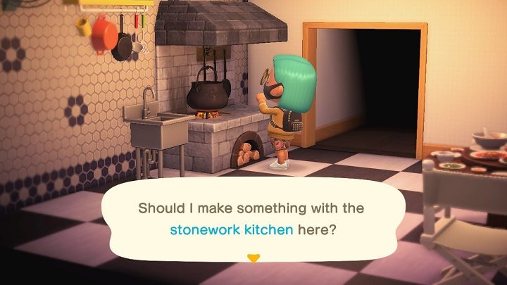 Kuchnia to po prostu kuchenka gazowa, elektryczna, albo inny sprzęt, na którym można gotować jedzenie - ACNH 2.0: Gotowanie - jak i gdzie zacząć? - Animal Crossing New Horizons - poradnik do gry