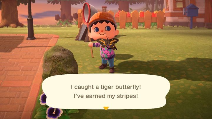 Łapanie motyli to ostatnio moja ulubiona aktywność na zabicie wolnego czasu. - Animal Crossing New Horizons - poradnik do gry