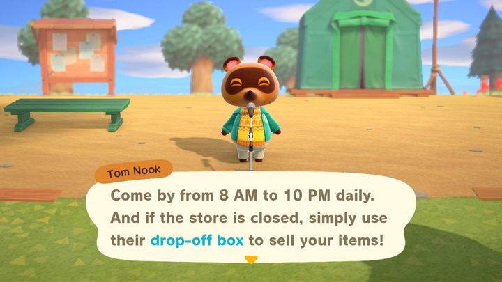 Oto Tom. - ACNH: Tom Nook - co robi, gdzie znaleźć? - Animal Crossing New Horizons - poradnik do gry