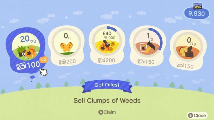 Nook Miles otrzymujemy też za różne proste wyzwania, które możemy robić cały dzień. - ACNH: Porady na start - Animal Crossing New Horizons - poradnik do gry