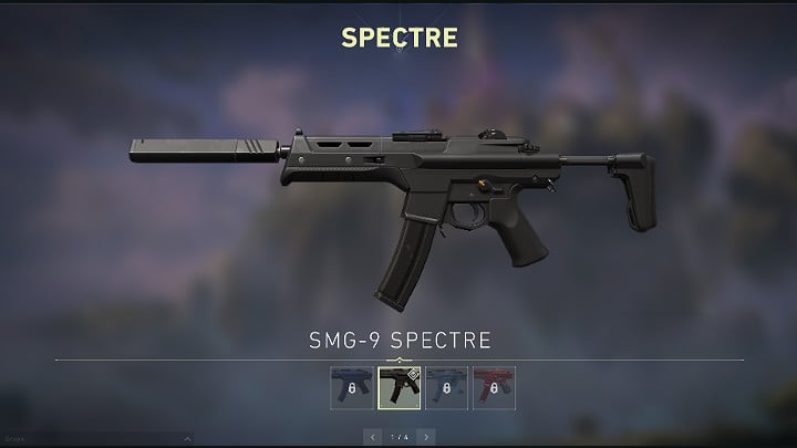 Przechodząc do trybu ADS, w odróżnieniu od Stingera, Spectre wciąż pozostaje bronią w pełni automatyczną - Valorant: Pistolety maszynowe - SMGs - Valorant - poradnik do gry