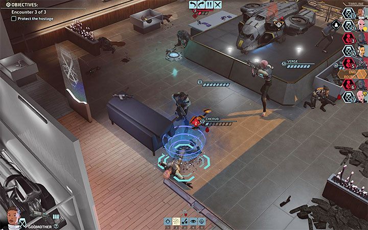 Wykrwawiającego się bohatera musi uratować któryś z pozostałych agentów - XCOM Chimera Squad: Przegrana w kampanii - jak unikać? - XCOM Chimera Squad - poradnik do gry