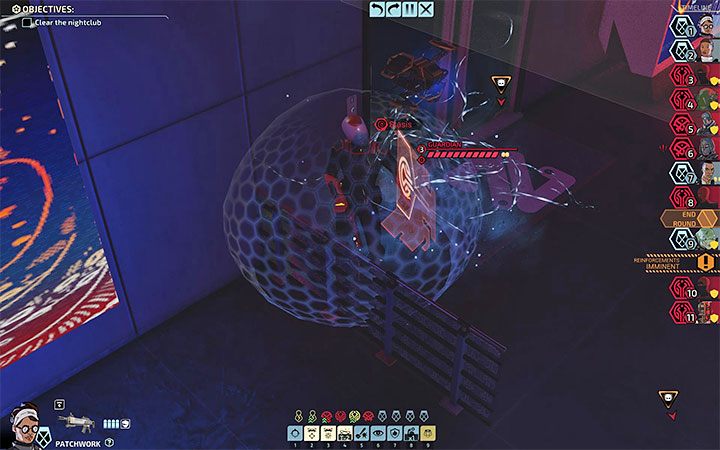 Jeszcze inna ciekawa technika tymczasowego wyłączenia wroga z walk dotyczy używania umiejętności Pole stazy (Stasis Field) przez agentkę Patchwork - XCOM Chimera Squad: Ogłuszanie wrogów - jakie sposoby? - XCOM Chimera Squad - poradnik do gry