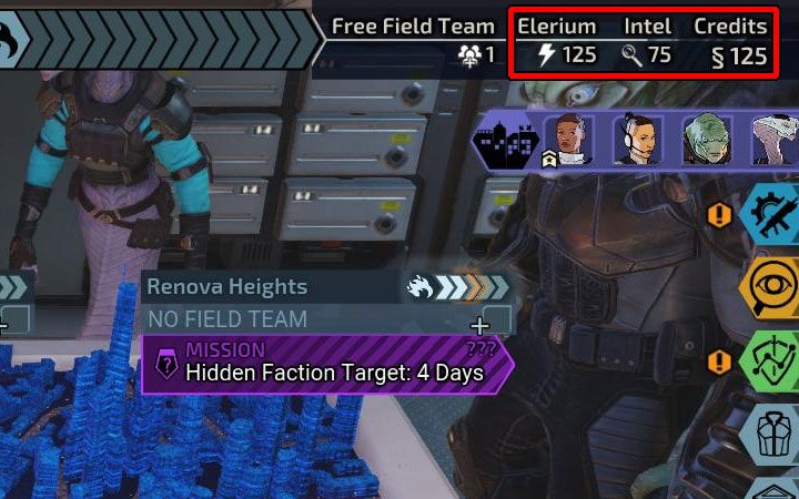 W grze XCOM Chimera Squad dostępne są trzy rodzaje surowców - Elerium, dane wywiadowcze (Intel) oraz kredyty (Credits) - XCOM Chimera Squad: Surowce - jakie zastosowania? - XCOM Chimera Squad - poradnik do gry