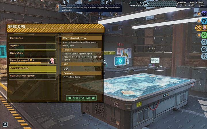 W wyjątkowych przypadkach drużynę polową możesz zrekrutować za darmo - XCOM Chimera Squad: Drużyny polowe, Field Teams - XCOM Chimera Squad - poradnik do gry