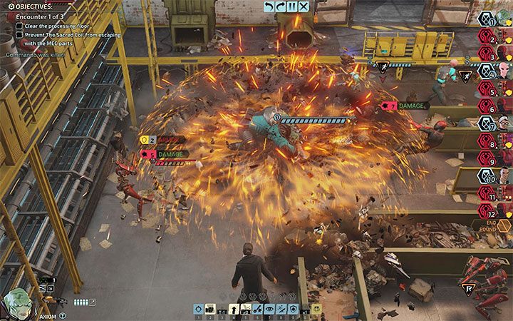 Aksjomat może wykorzystywać pasywną zdolność Battering Ram podczas wbijania się do pomieszczeń, czyli w fazie Breach - XCOM Chimera Squad: Oddział Chimera - XCOM Chimera Squad - poradnik do gry