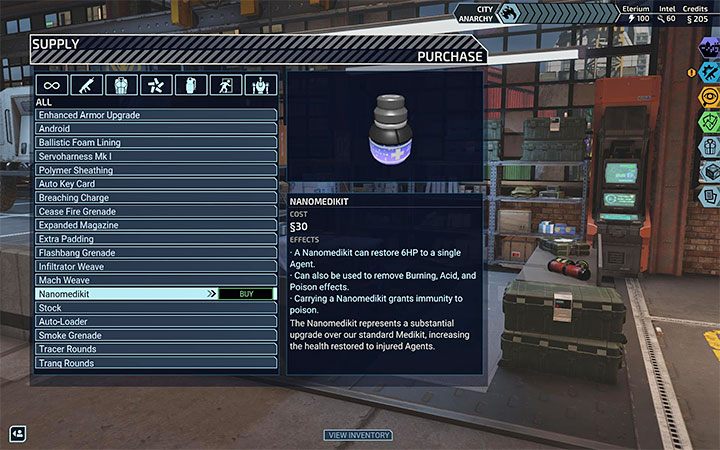 Nie musisz zawsze czekać na to aż dany status związany z osłabieniem twojego agenta samoczynnie ustanie - XCOM Chimera Squad: Statusy postaci - pozytywne, negatywne - XCOM Chimera Squad - poradnik do gry