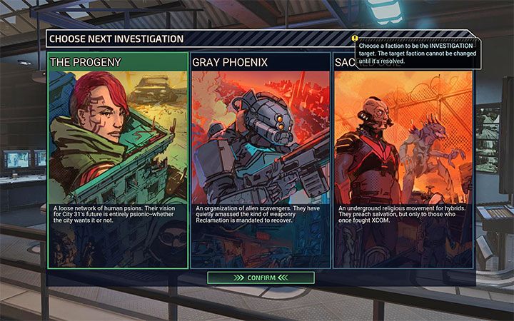 Sposób odblokowania: Zakończ śledztwo w sprawie Potomstwa (The Progeny) - XCOM Chimera Squad: Osiągnięcia - XCOM Chimera Squad - poradnik do gry