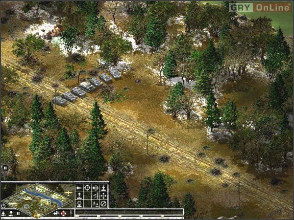 Po zabezpieczeniu terenu B , pojawią się posiłki w punkcie C - Misja 5 | Kampania niemiecka | Sudden Strike 2 - Sudden Strike 2 - poradnik do gry