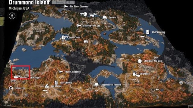2 - SnowRunner: Wyspa Drummond (Drummond Island) - mapa, ukryte części, pojazdy - SnowRunner - poradnik do gry