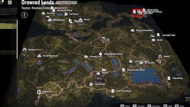 4 - SnowRunner: Zalane tereny (Drowned Lands) - mapa, ukryte części, pojazdy - SnowRunner - poradnik do gry
