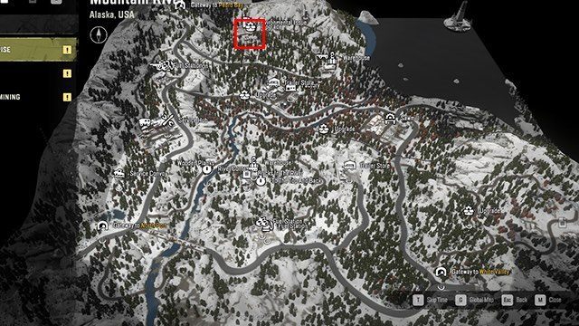 1 - SnowRunner: Rzeka górska (Mountain River) - mapa, ukryte części, pojazdy - SnowRunner - poradnik do gry