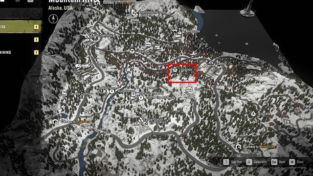 4 - SnowRunner: Rzeka górska (Mountain River) - mapa, ukryte części, pojazdy - SnowRunner - poradnik do gry