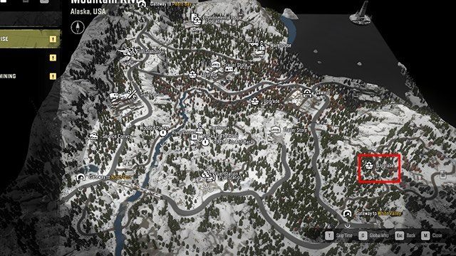 5 - SnowRunner: Rzeka górska (Mountain River) - mapa, ukryte części, pojazdy - SnowRunner - poradnik do gry