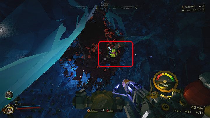 Jeśli materia organiczna umiejscowiona jest w górnej części jaskini zawsze możesz skorzystać z pomocy robota Bosco w przypadku misji solo lub z pomocy Engineera i Scouta w rozgrywce multiplayer - Deep Rock Galactic: Egg Hunt - główny cel misji - Deep Rock Galactic - poradnik do gry