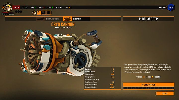 Po wykonaniu odpowiedniego zadania Gracz zyskuje licencję na broń, którą następnie musi wykupić za określoną ilość kredytów i surowców - Deep Rock Galactic: Broń alternatywna - jak odblokować? - Deep Rock Galactic - poradnik do gry