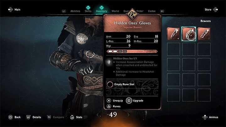 Każdy set przedmiotów w pewnym stopniu powiązany jest z określonym stylem gry - Assassins Creed Valhalla: Czym są zestawy / sety przedmiotów? - Assassins Creed Valhalla - poradnik do gry